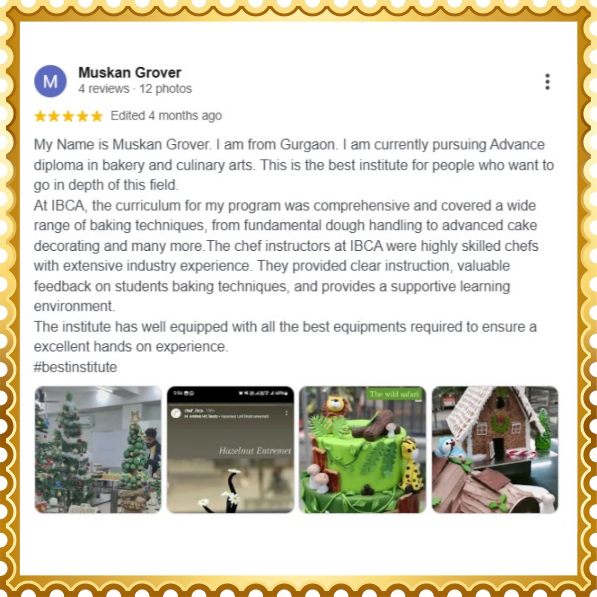 Pastry class at Chef IBCA