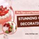 pro tips cake decoration
