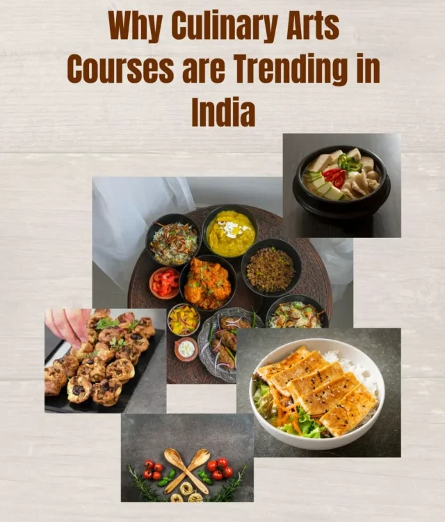 Why culinary arts courses are trending in India