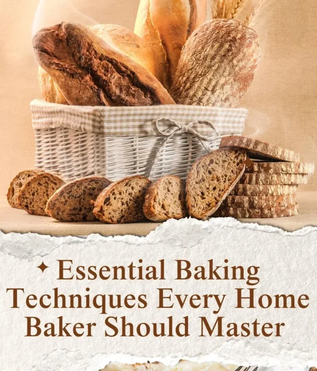 essential baking techniques every home baker should master