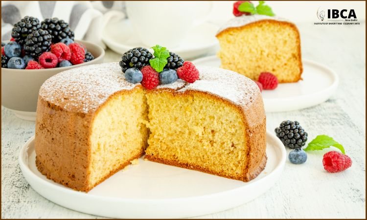 classic vanilla sponge cake