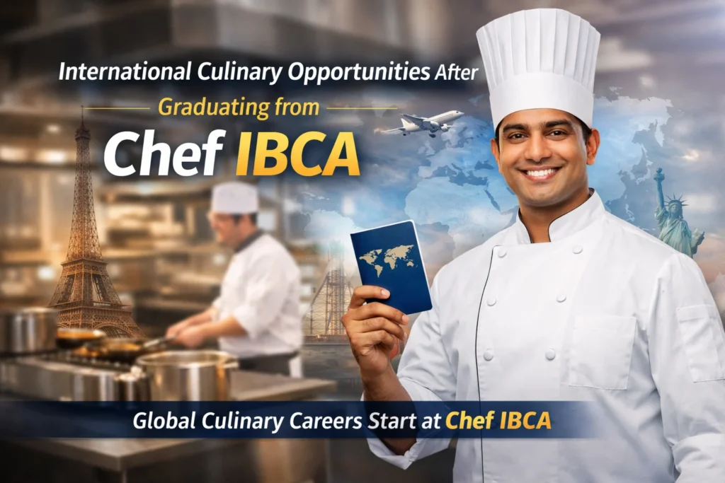 International culinary opportunities after Chef IBCA