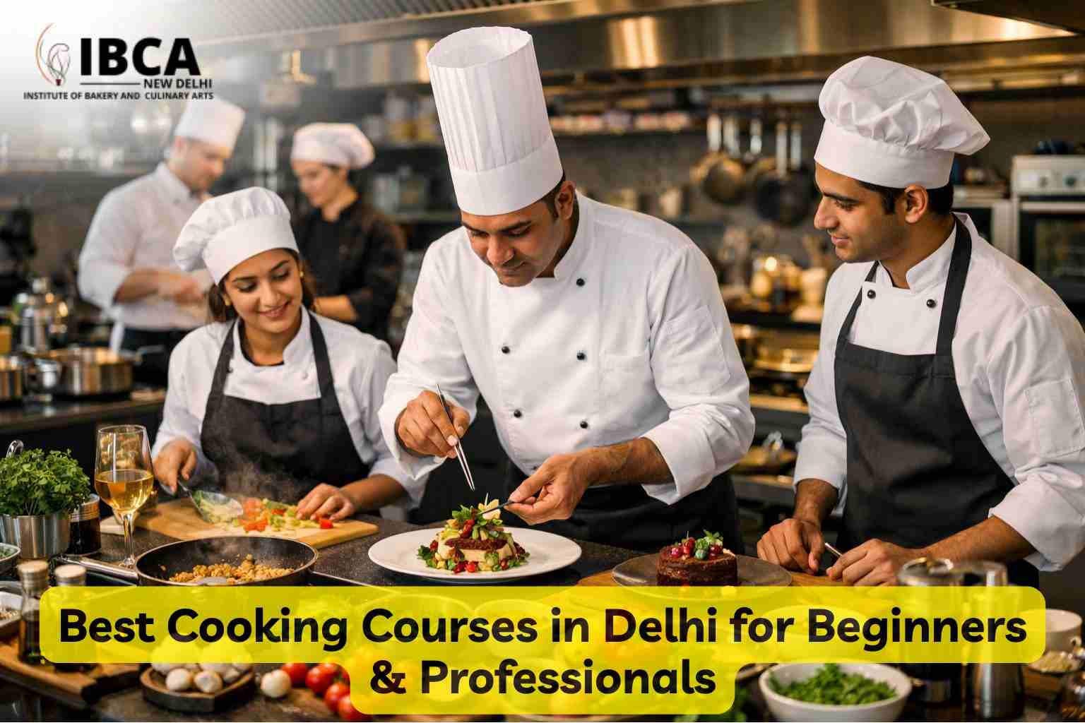 Best Cooking Courses in Delhi for Beginners & Professionals | Chef IBCA
