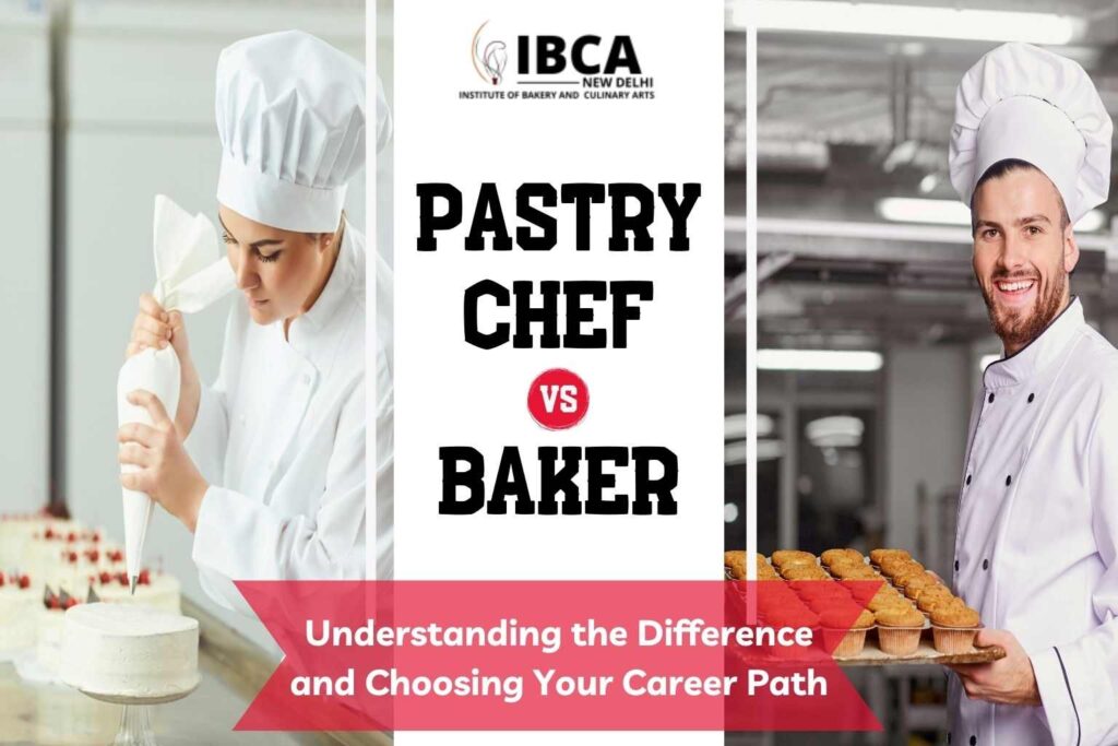 pastry chef vs baker career